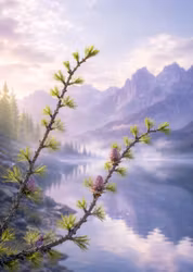 Dr Bach LARCH Blomessens - Självförtroende att blomstra! Våga tro på dig själv!