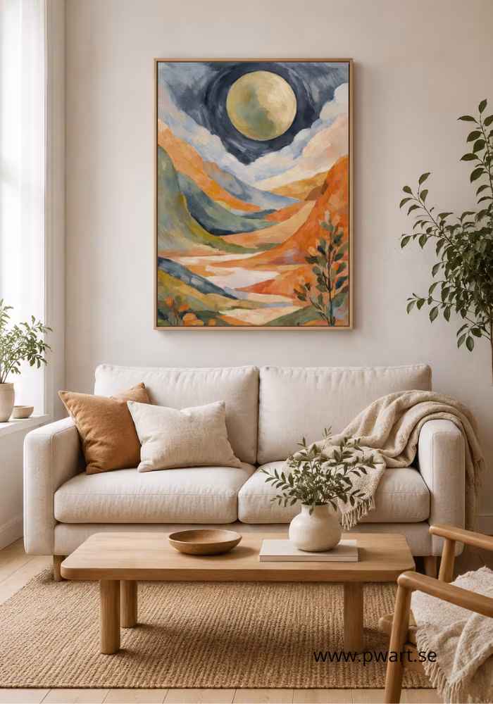 Graphic Art by Pär "Moonlight in the inner landscape"