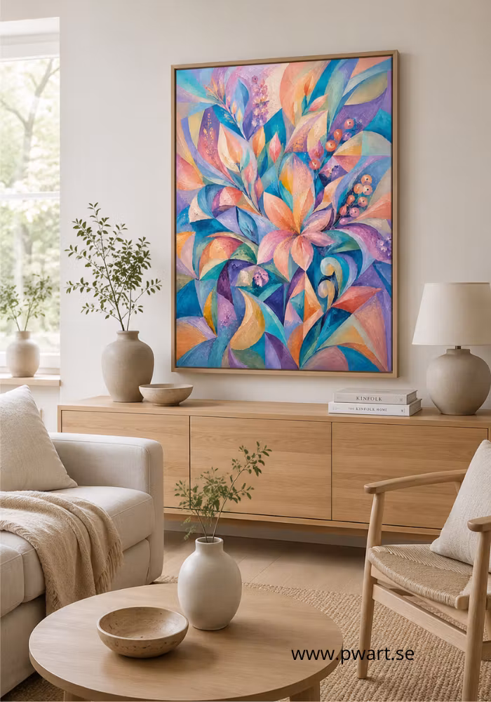 Graphic Art "My heart is bright and light"