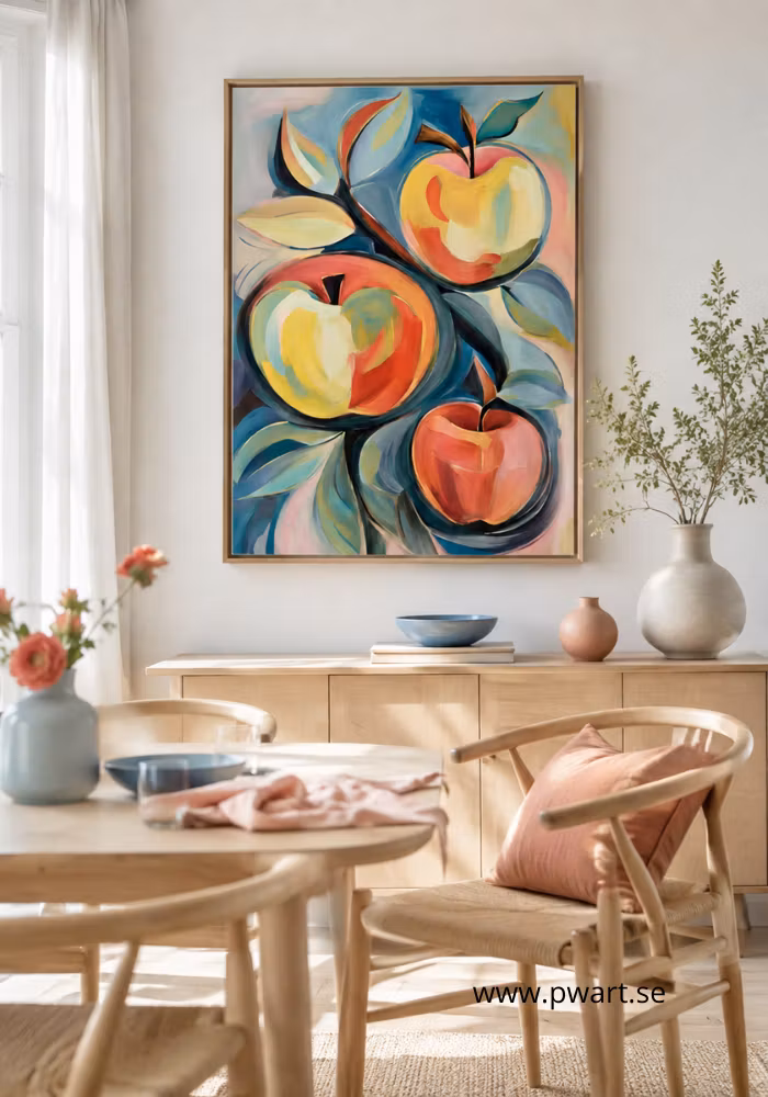 Graphic Art "The ripe fruit stimulates"