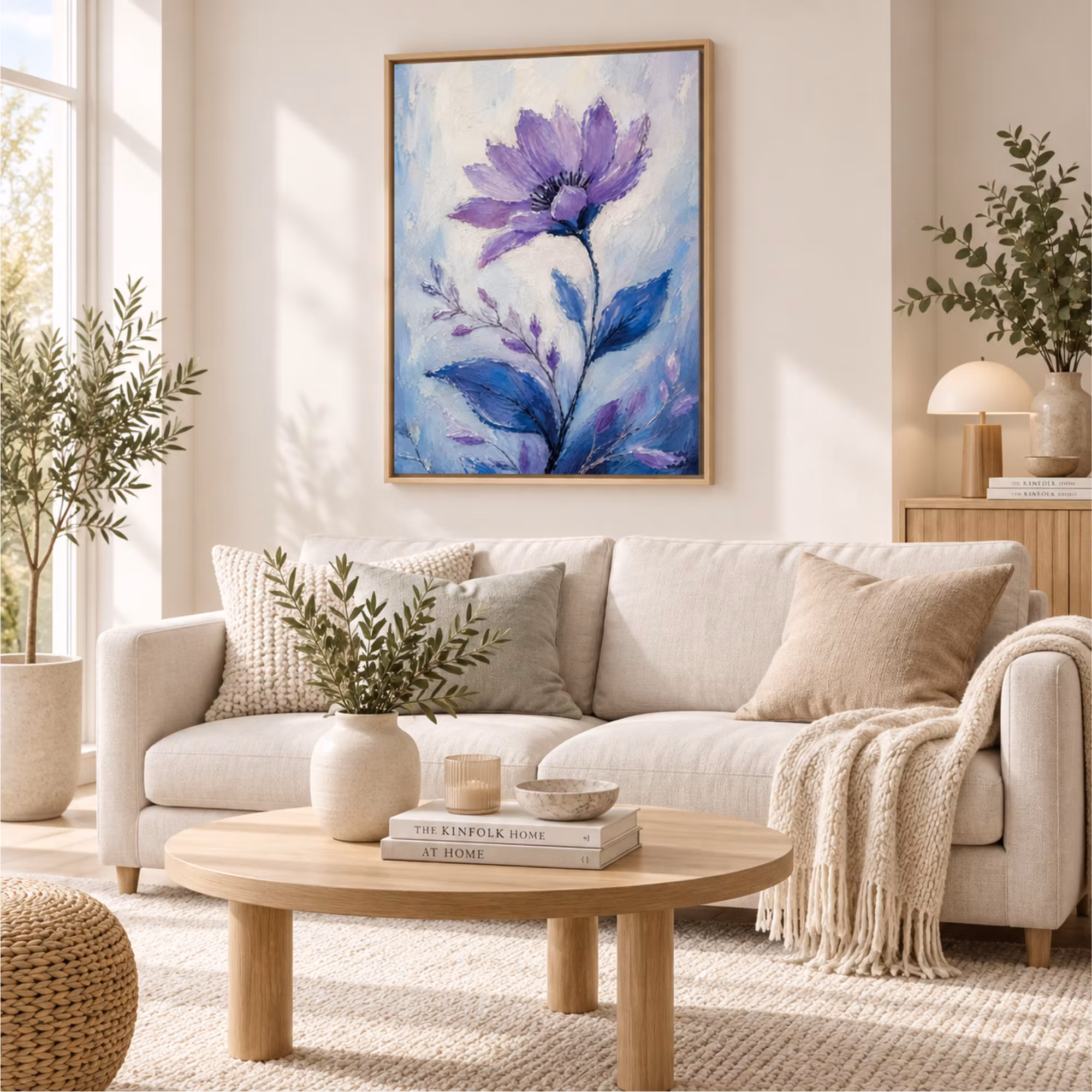 Graphic Art "Blue flower"