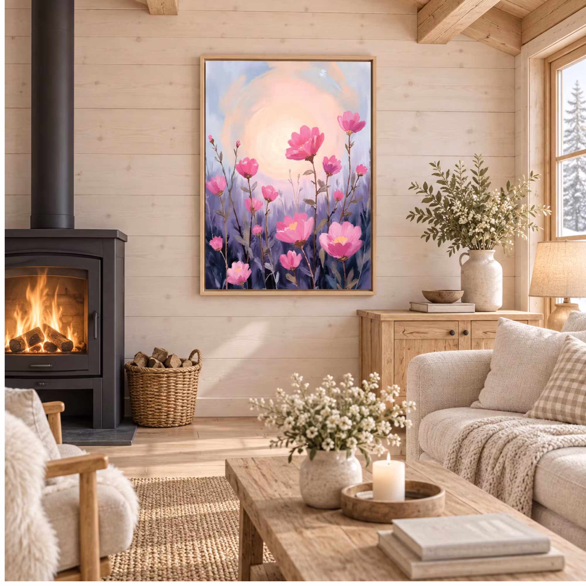 Graphic Art By Pär "Wild Flower 4139"