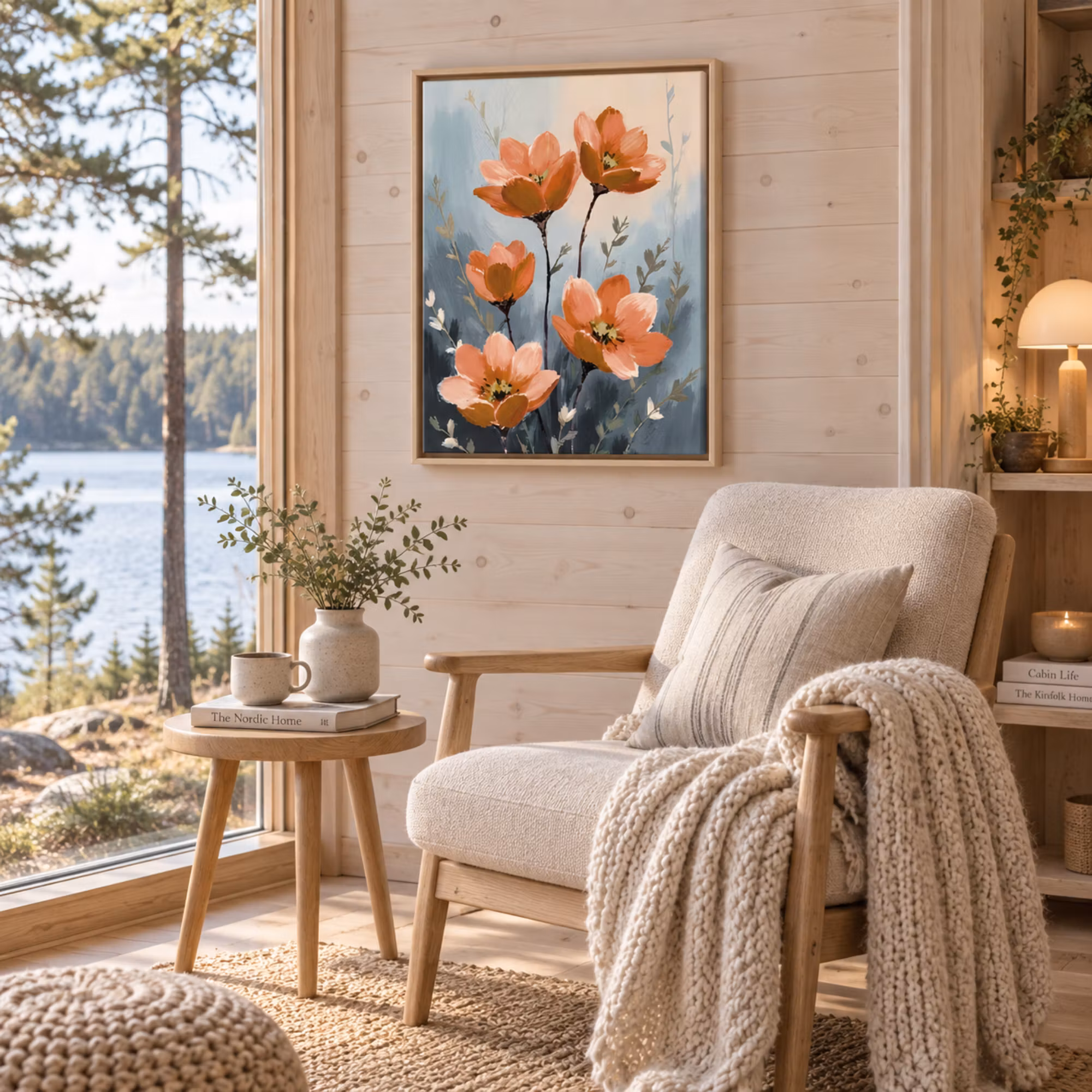 Graphic Art By Pär "Wild Flower 4137"