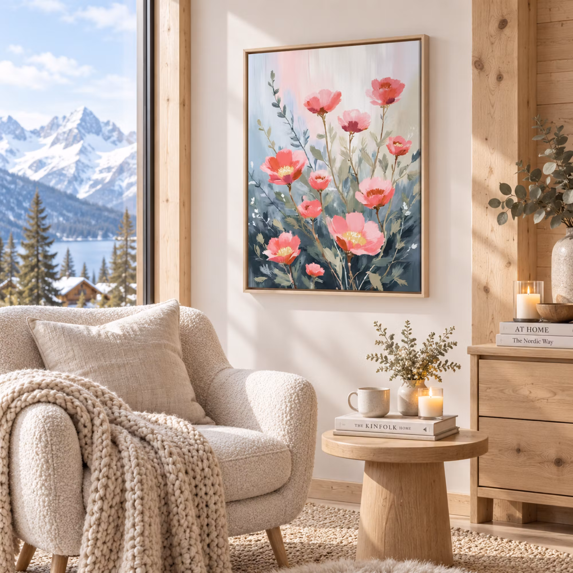 Graphic Art By Pär "Wild Flower 4133"