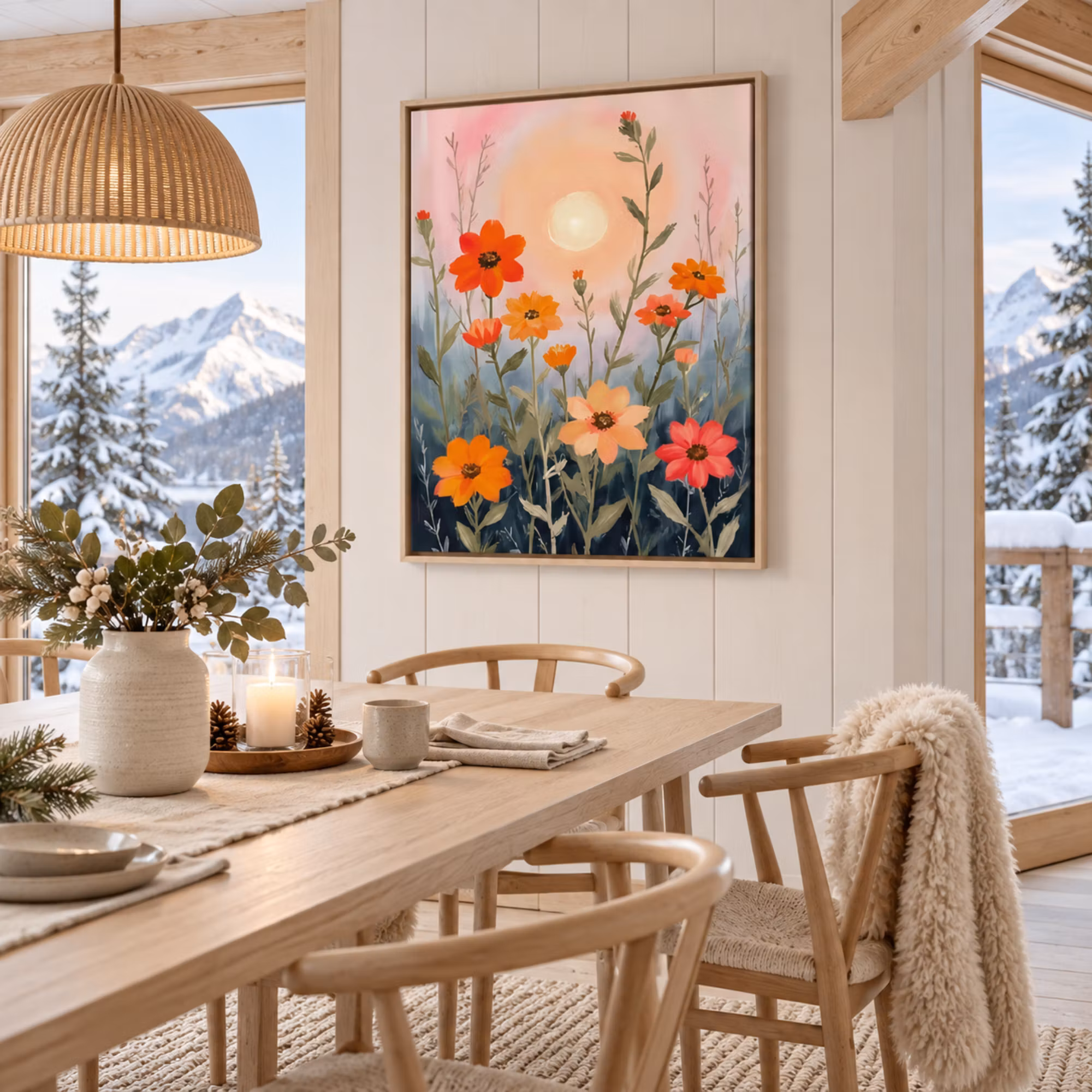 Graphic Art "Wild Flower 7201"