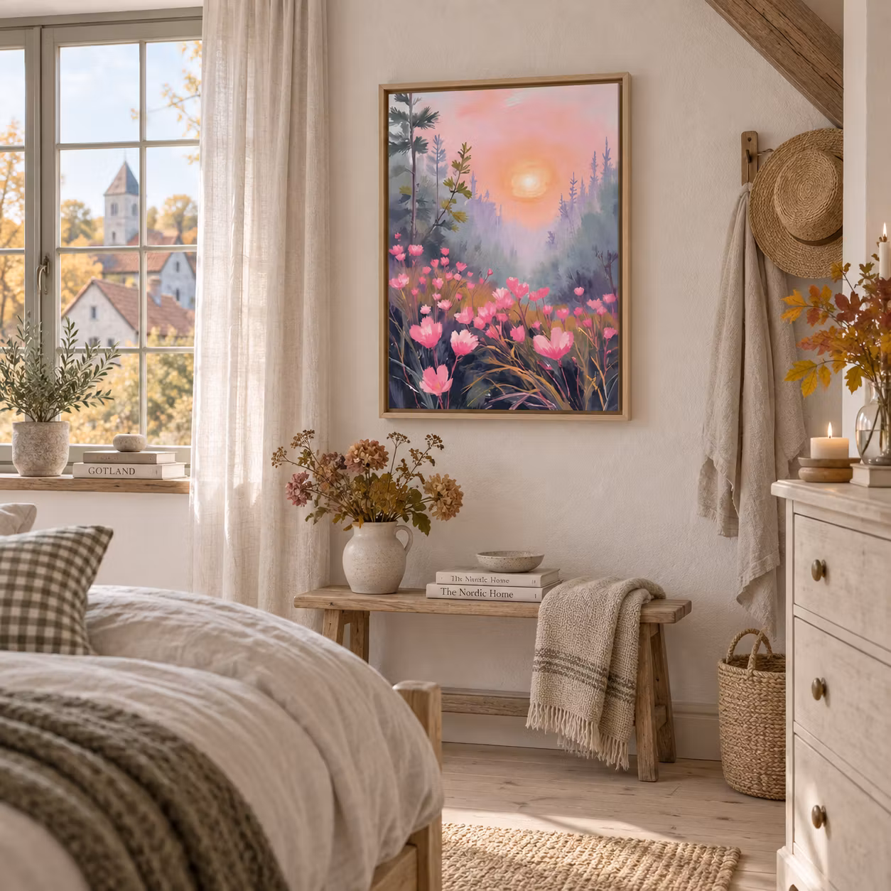 Graphic Art By Pär "Wild Flower 4148"