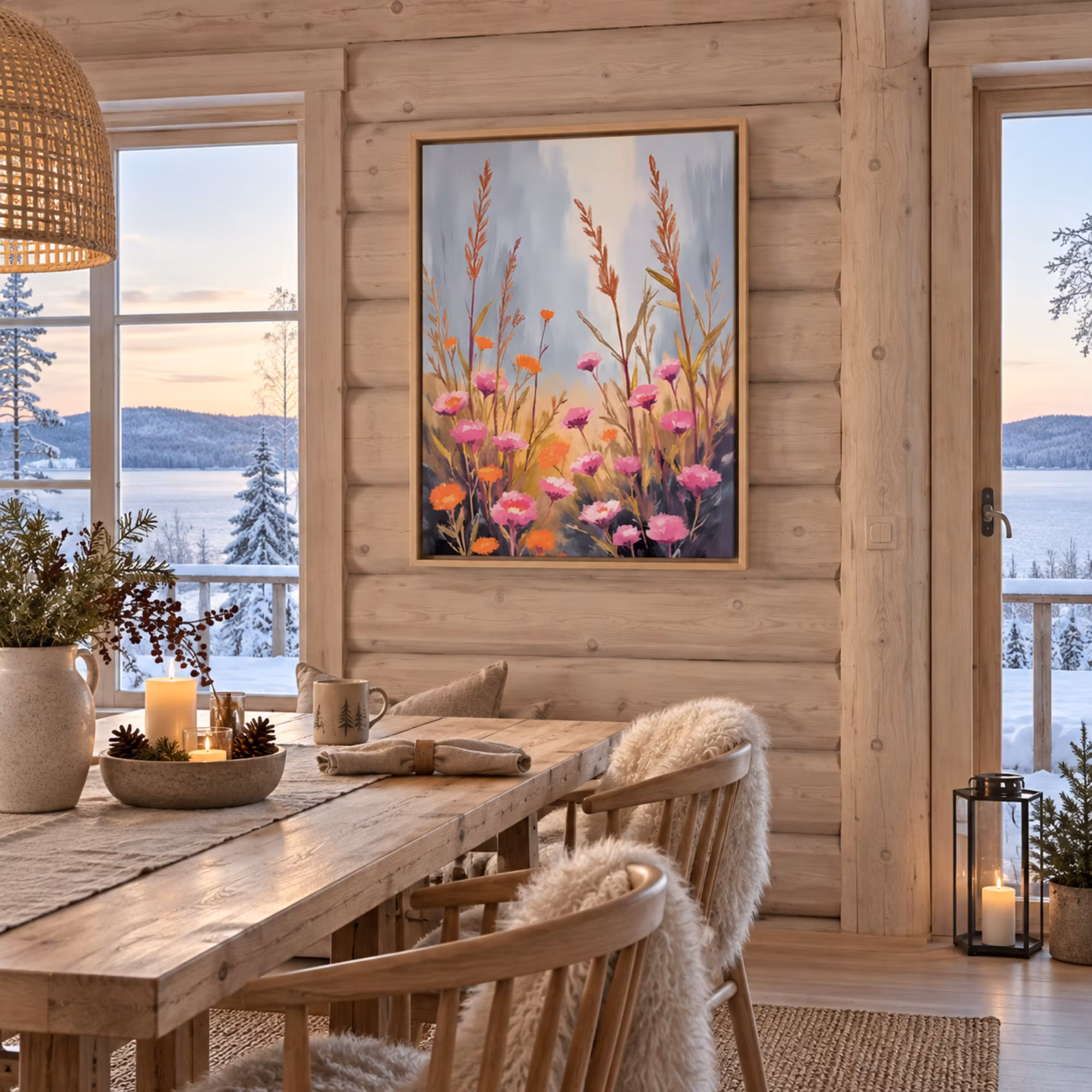 Graphic Art By Pär "Wild Flower 4125"