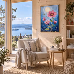 Graphic Art By Pär "Wild Flower 2537"
