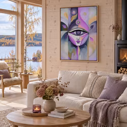 Graphic Art "The third eye dimension"