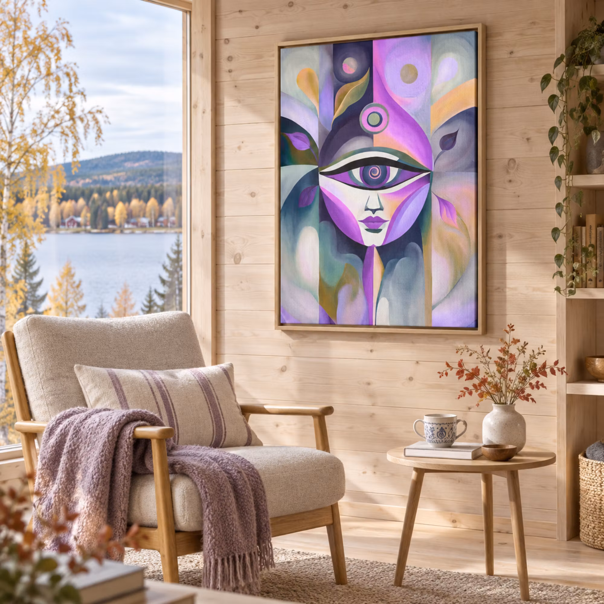 Graphic Art "The third eye dimension"