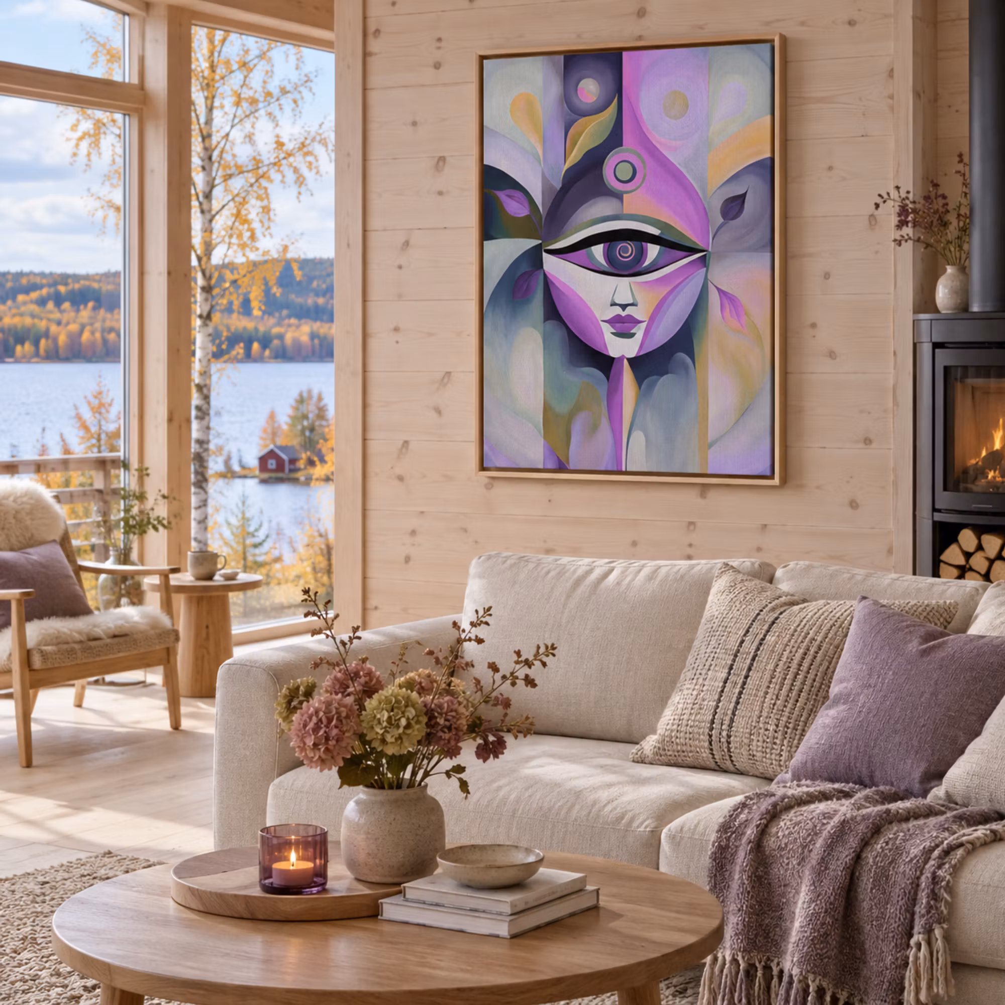 Graphic Art "The third eye dimension"