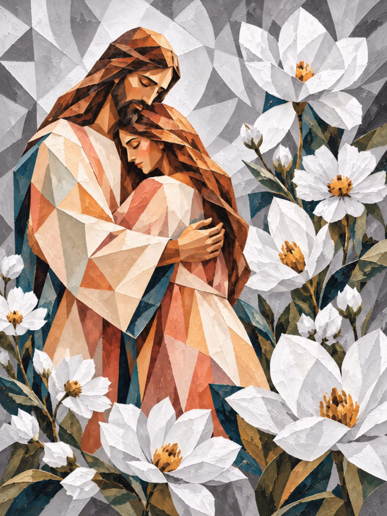 Graphic Art "Healing attention"