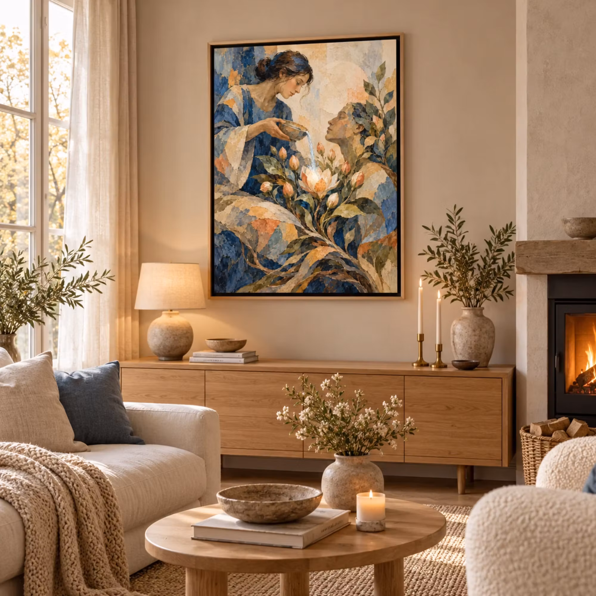 Graphic Art by Pär "Det vi vårdar blommar"
