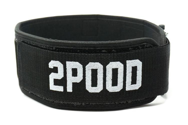 2Pood Black Magic (sparkle) Straight Weightlifting Belt