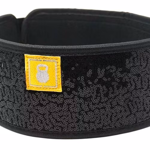Black Magic (sparkle) Straight Weightlifting Belt