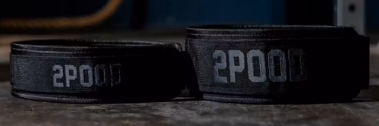 2Pood 3" Petite Black Magic (Sparkle) Straight Weightlifting Belt