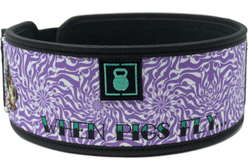 2POOD WHEN PIGS FLY BY DANIELLE BRANDON 4" WEIGHTLIFTING BELT