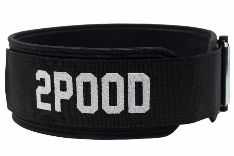 2Pood CrossFit Black Weightlifting Belt