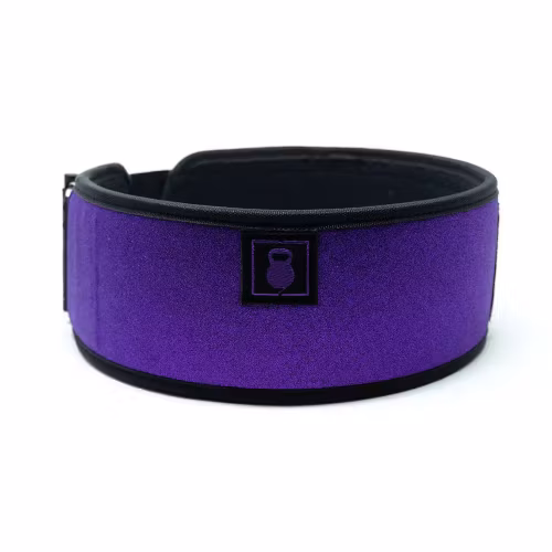 2Pood Purple Pulse Straight Weightlifting Belt