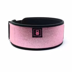 2Pood Pink Bubblegum Straight Weightlifting Belt