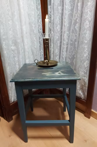 Pall med decoupage "Svansjön"