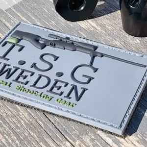 TSG Logo patch 3D PVC