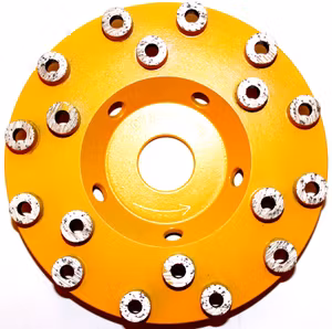 Slipskål 125 mm Grovsanering