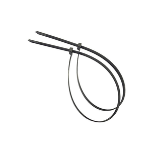 Buntband nylon svart 800 mm x 9 mm i 100-pack
