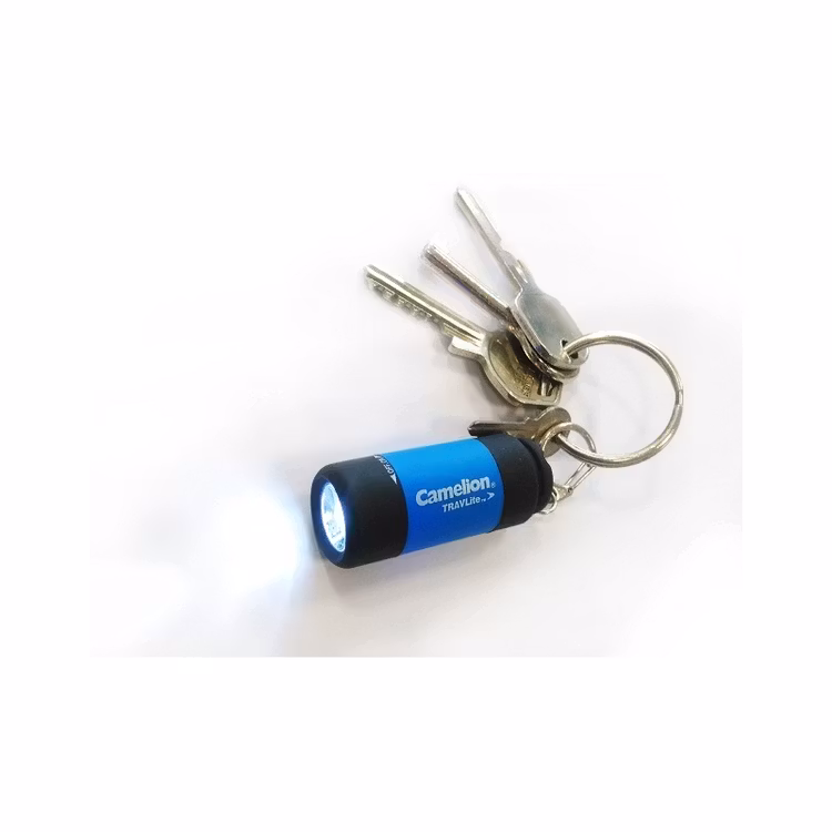 Ficklampa mini nyckelring LED softtouch