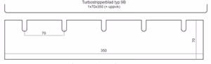 Turbostripperblad typ 9B