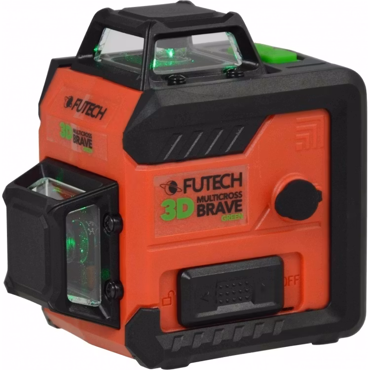 Futech MC3D Multilinjelasersats grön