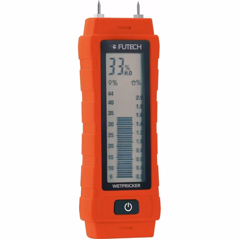 Fuktmätare Futech WetPricker Pro med LCD display