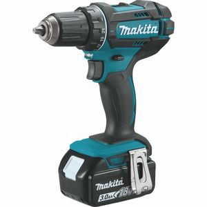 Skruvdragare, borrmaskin, sladdlös 18V 62Nm 2x3.0Ah, 1900 rpm, Makita DDF482RFJ