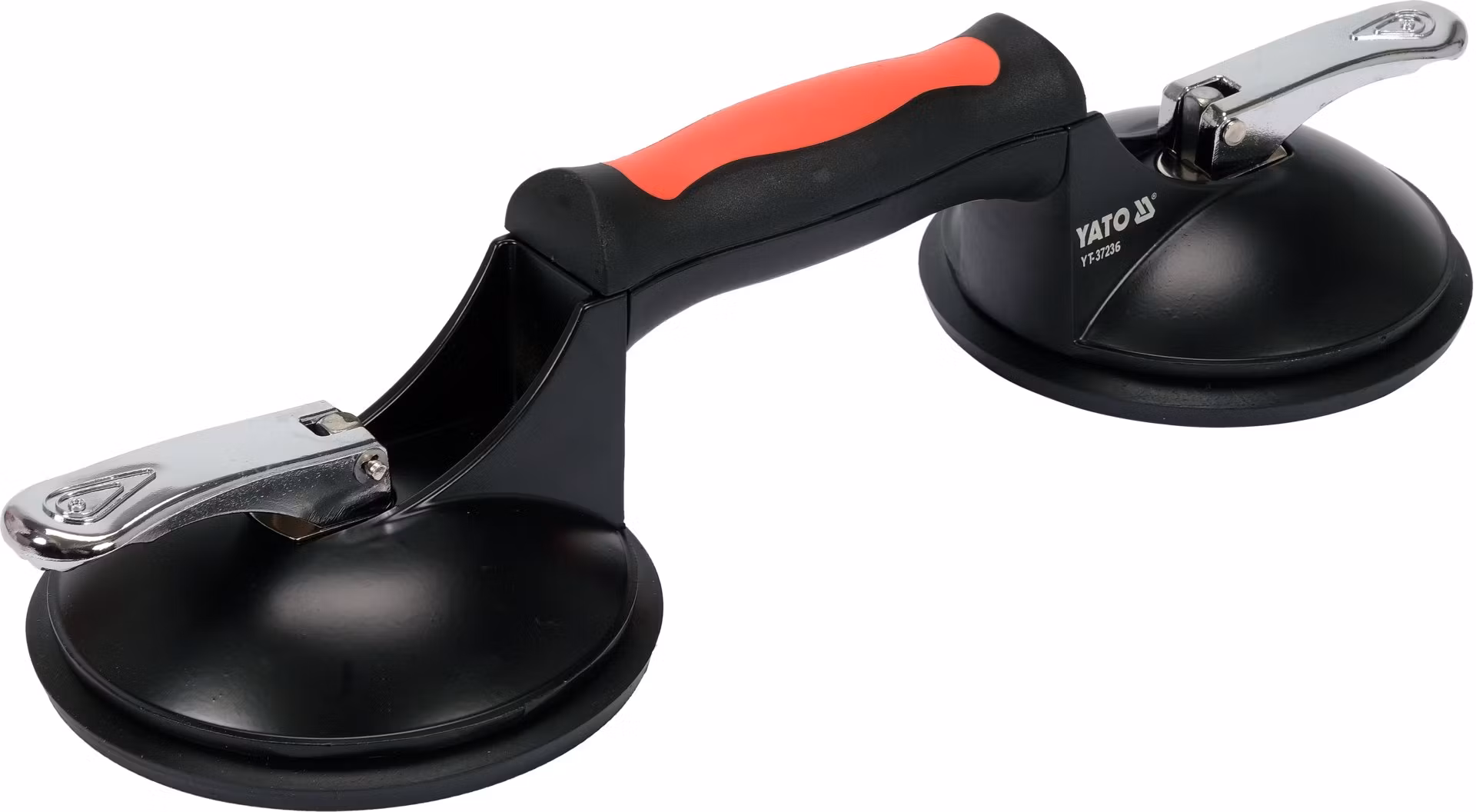 Sugkopp Pro dubbel 12,5 cm i aluminium max. 120 kg