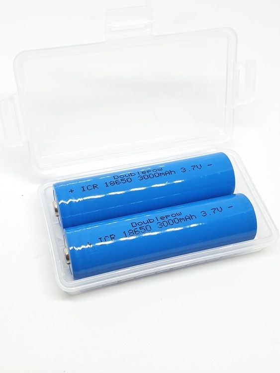 Batteri 18650, tapp