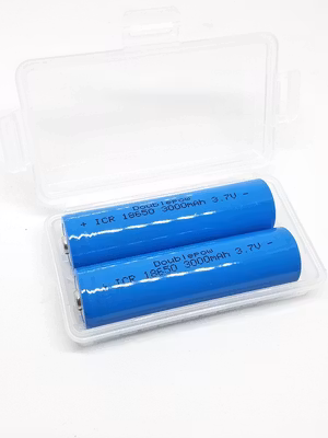 Batteri 18650, tapp