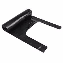 SVART SOPSÄCK HANDTAG 160L