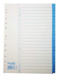 PÄRMREGISTER A4 PAPPER  A-Ö