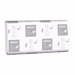 Pappershandduk Katrin Plus Z-Vikt Non-Stop M2 EasyFlush Vit