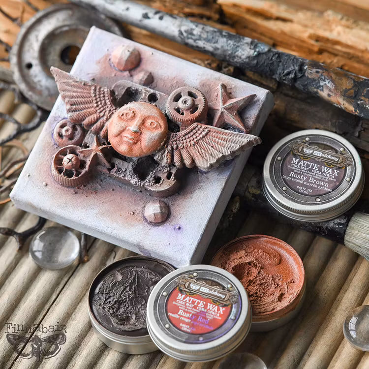 Art Alchemy MATTE WAX - Vaxpasta RUSTY RED 20ml