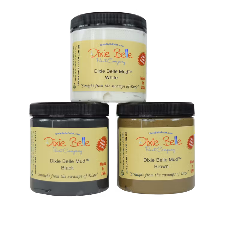 Dixie Belle MUD - Svart Färgpasta