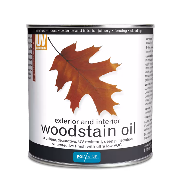 Polyvine® Wood Stain Oil (färgad olja/bets) CLEAR