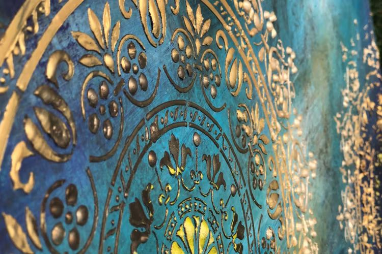 Posh Chalk Metallic Paste - Embossingpastor