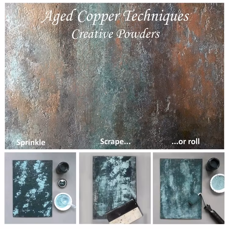 PP Aged Copper - Creative Powders - Faux Verdigris