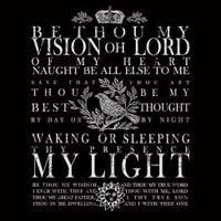 IOD Decor Transfer - BE THU MY VISION - Liten ca 28x35cm