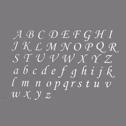 Autentico Schablon - Corsiva (S) ca 44x30cm