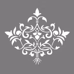 Autentico Schablon - Fleur (L) ca 40x40cm
