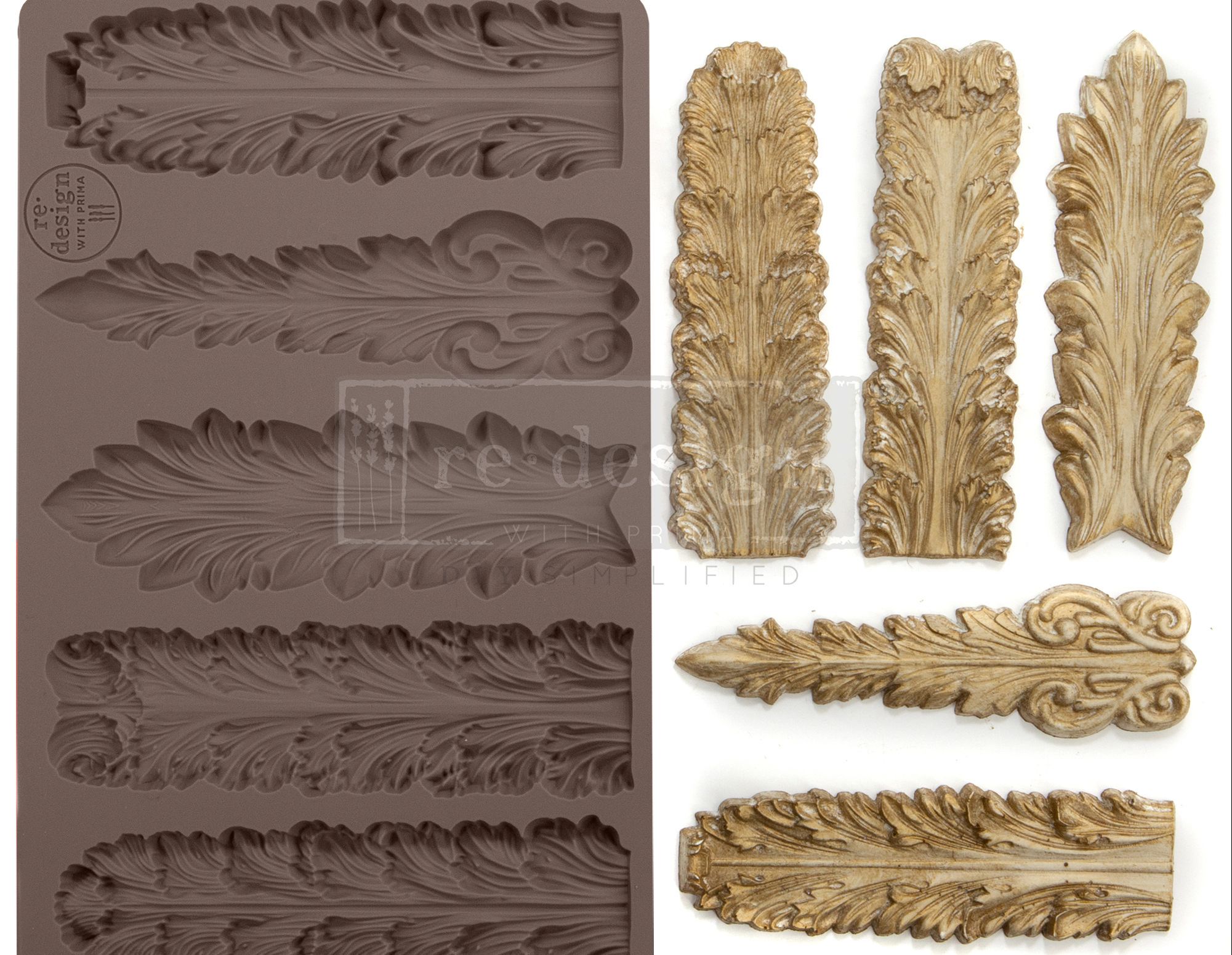 Silikonforn / Gjutform - Re Design Décor Moulds - Royal Fountains