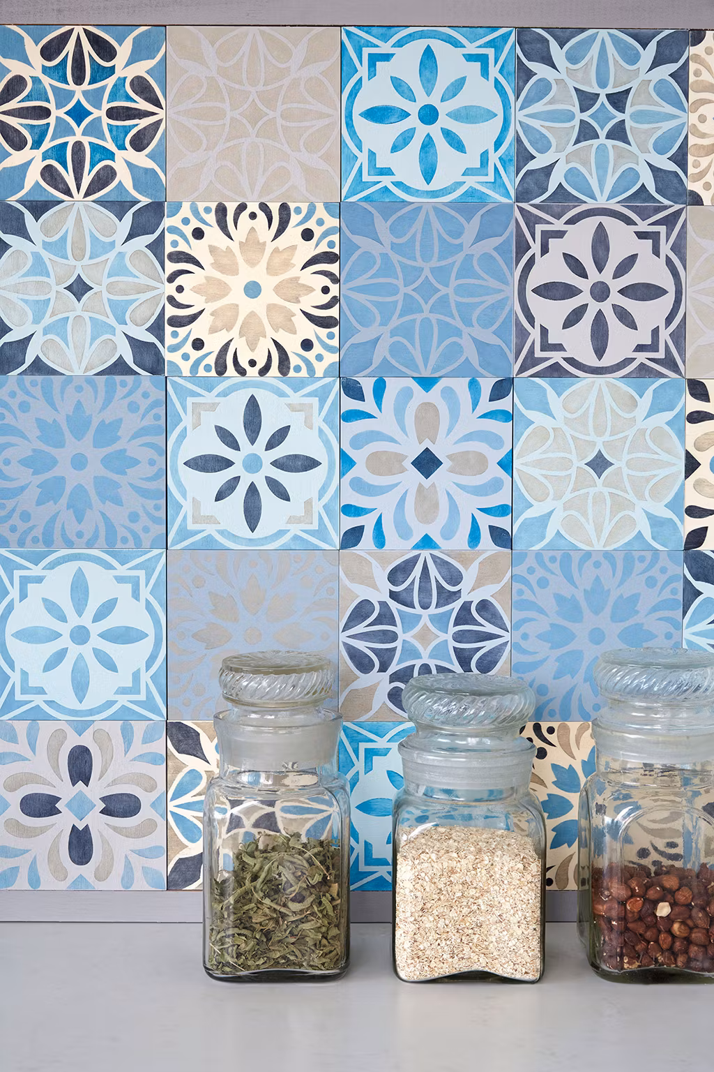 STENCIL - Mönsterschablon - Cement Tile No:5