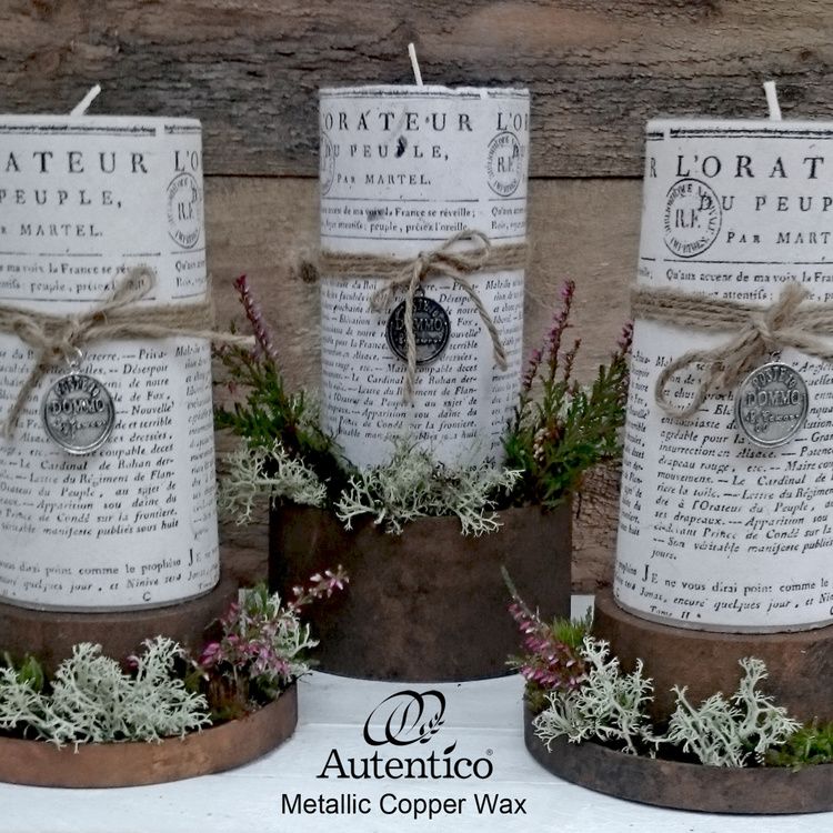 Autentico® - Metallvax COPPER (koppar) 370ml